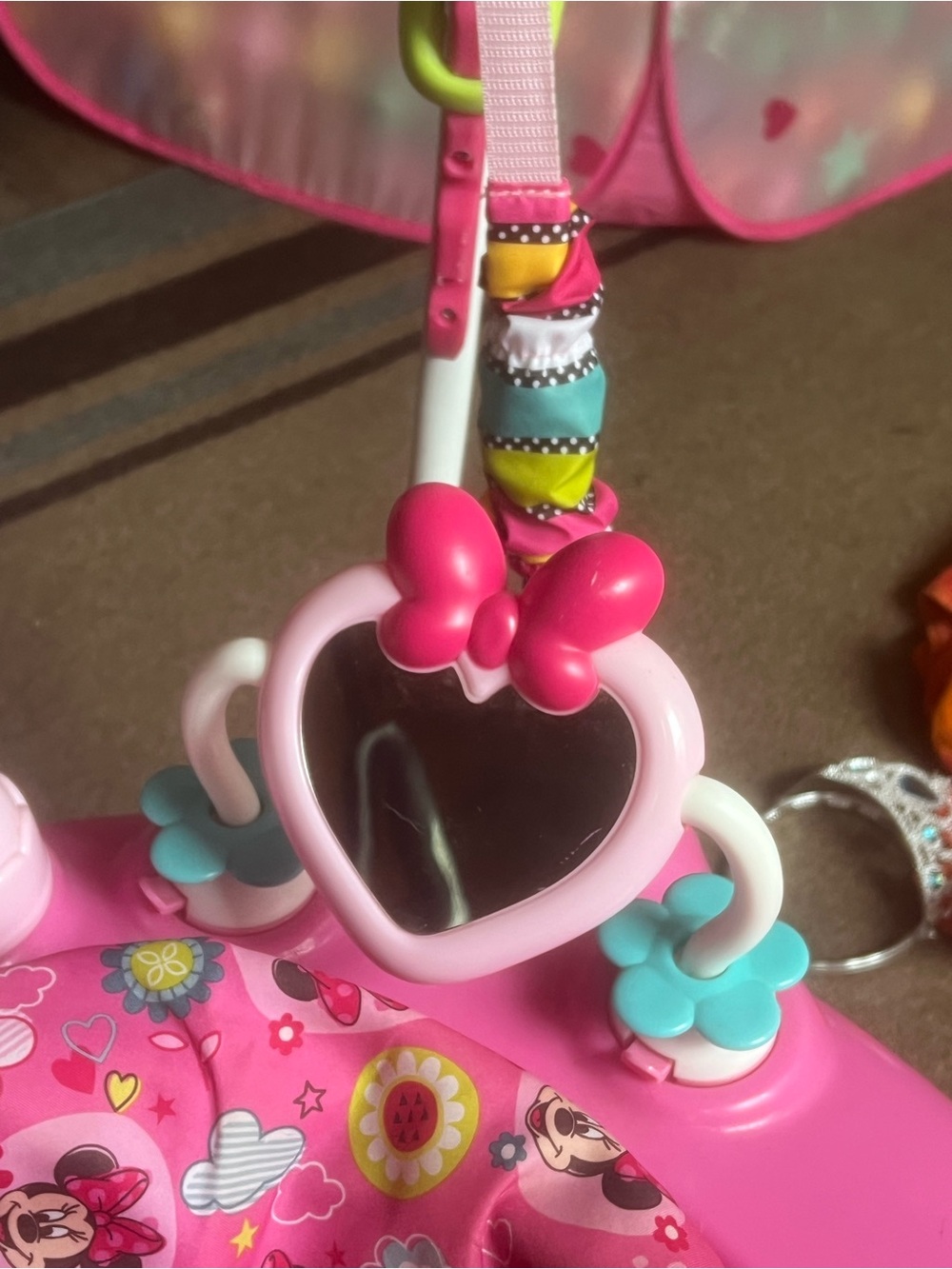 Minnie Mouse Baby Bouncer 6-12 months - Picture 4 of 7